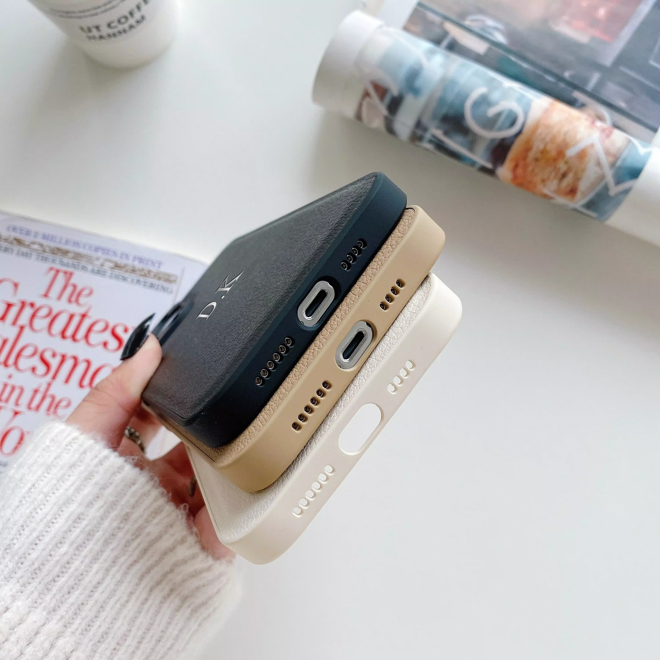 Luxury Apple iPhone Case, MagSafe Compatible, Camera Lens and Screen Protection, Ultra Thin, Shockproof, Magnetic, Full All