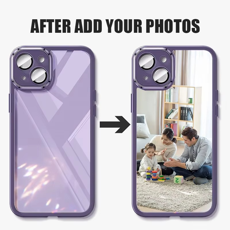 Premium Apple iPhone Case, MagSafe Compatible, Camera Lens and Screen Protection, Ultra Thin, Shockproof, Magnetic, Full All Around Protection, Custom Photo TPU Cover