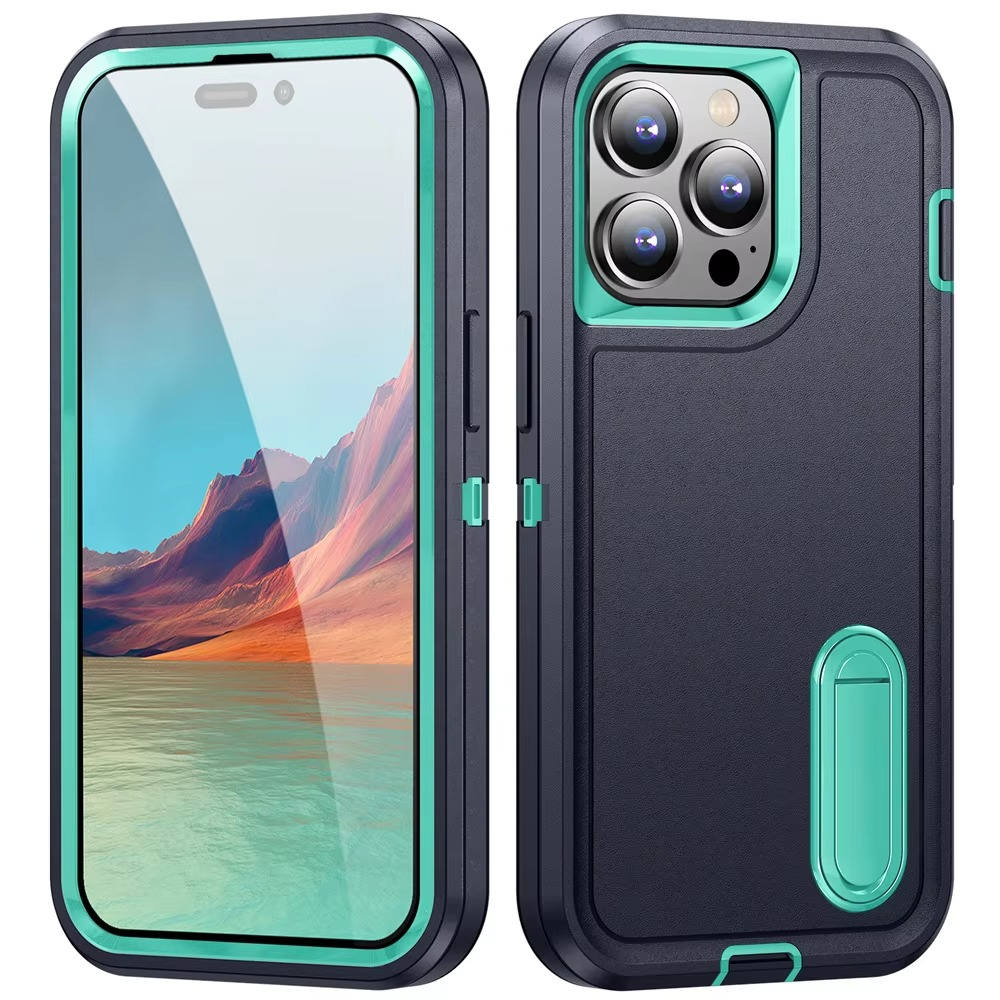 Luxury Apple iPhone Case, MagSafe Compatible, Camera Lens and Screen Protection, Ultra Thin, Shockproof, Magnetic, Full All Around Protection, Dustproof Armor Stand Cover