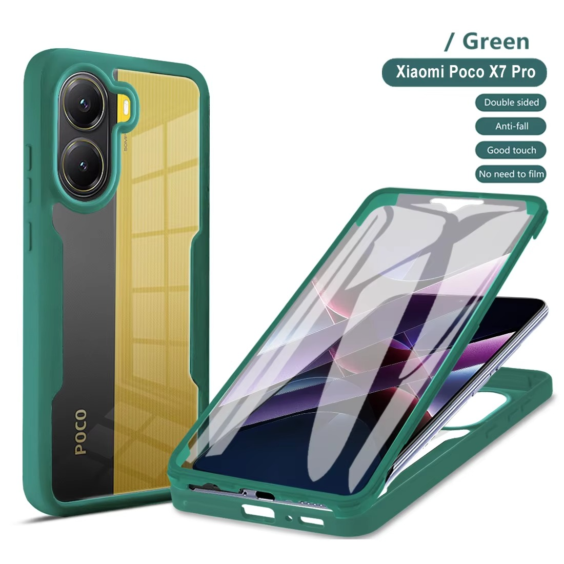 Robust Apple iPhone Case, MagSafe Compatible, Camera Lens and Screen Protection, Ultra Thin, Shockproof, Magnetic, Full All Around Protection, 360 Clear Rugged Shield Cover