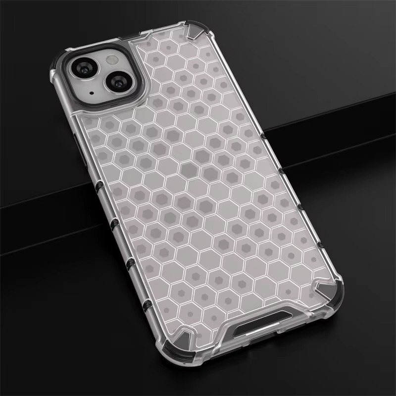 Robust Apple iPhone Case, MagSafe Compatible, Camera Lens and Screen Protection, Ultra Thin, Shockproof, Magnetic, Full All Around Protection, Honeycomb Hybrid Armor Cover