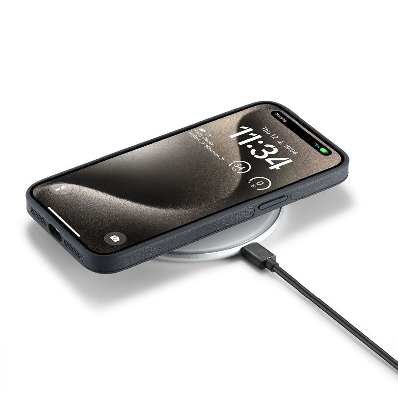 RFID Magnetic Detachable Leather Wallet iPhone Case – Stand Function, Secure Card Holder Premium Protection for iPhone Models