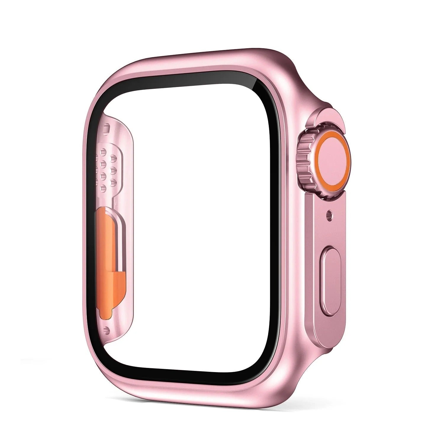 Premium Smartwatch Case with Tempered Glass – Full Cover Shockproof Screen Protector, Ultra-Thin Touch-Sensitive Bumper for 40mm 41mm 44mm 45mm
