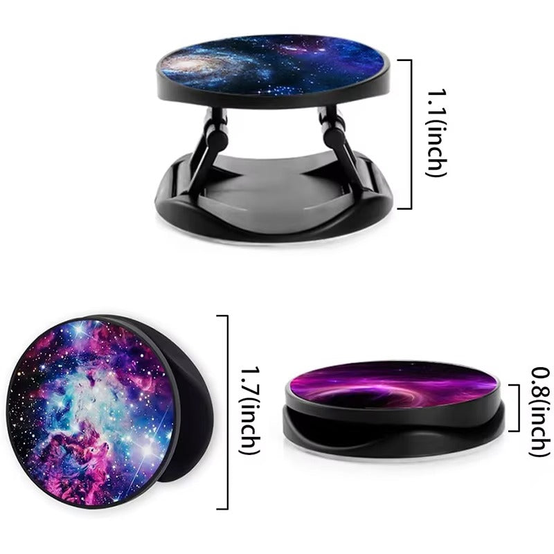 Luxury, Foldable Phone Ring Holder – 360°, Rotating Finger Grip, Bracket Socket Mount App iPhone, and Other Mobile Phones