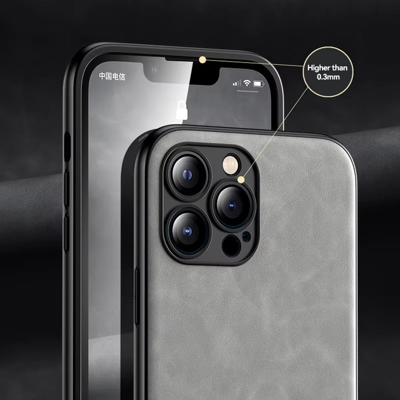 Luxury Magnetic Leather MagSafe iPhone Case – Wireless Charging, Shockproof & Stylish Protection | Case for iPhone