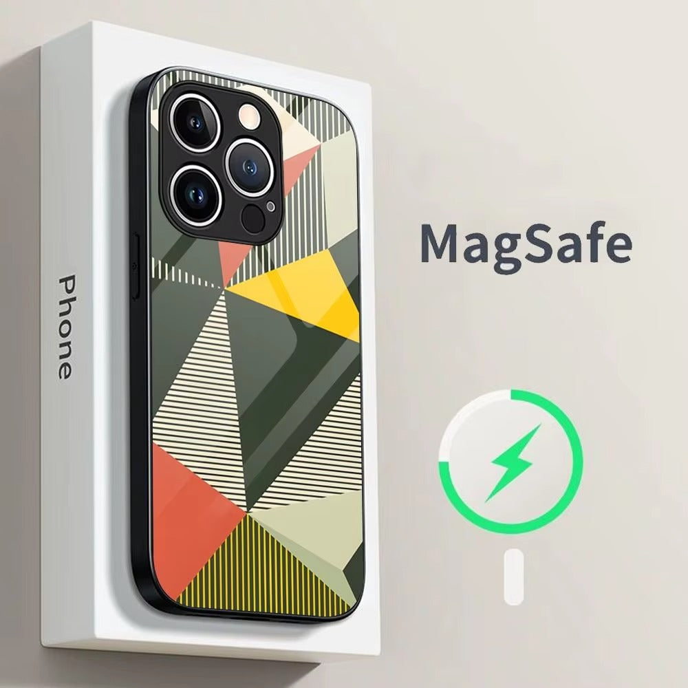 Luxury Apple iPhone Case Camera Lens & Screen Protection, Ultra Thin Shockproof Magnetic Full All Around Protection