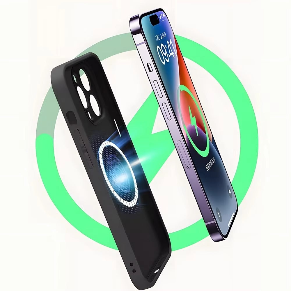 Luxury Apple iPhone Case Camera Lens & Screen Protection, Ultra Thin Shockproof Magnetic Full All Around Protection