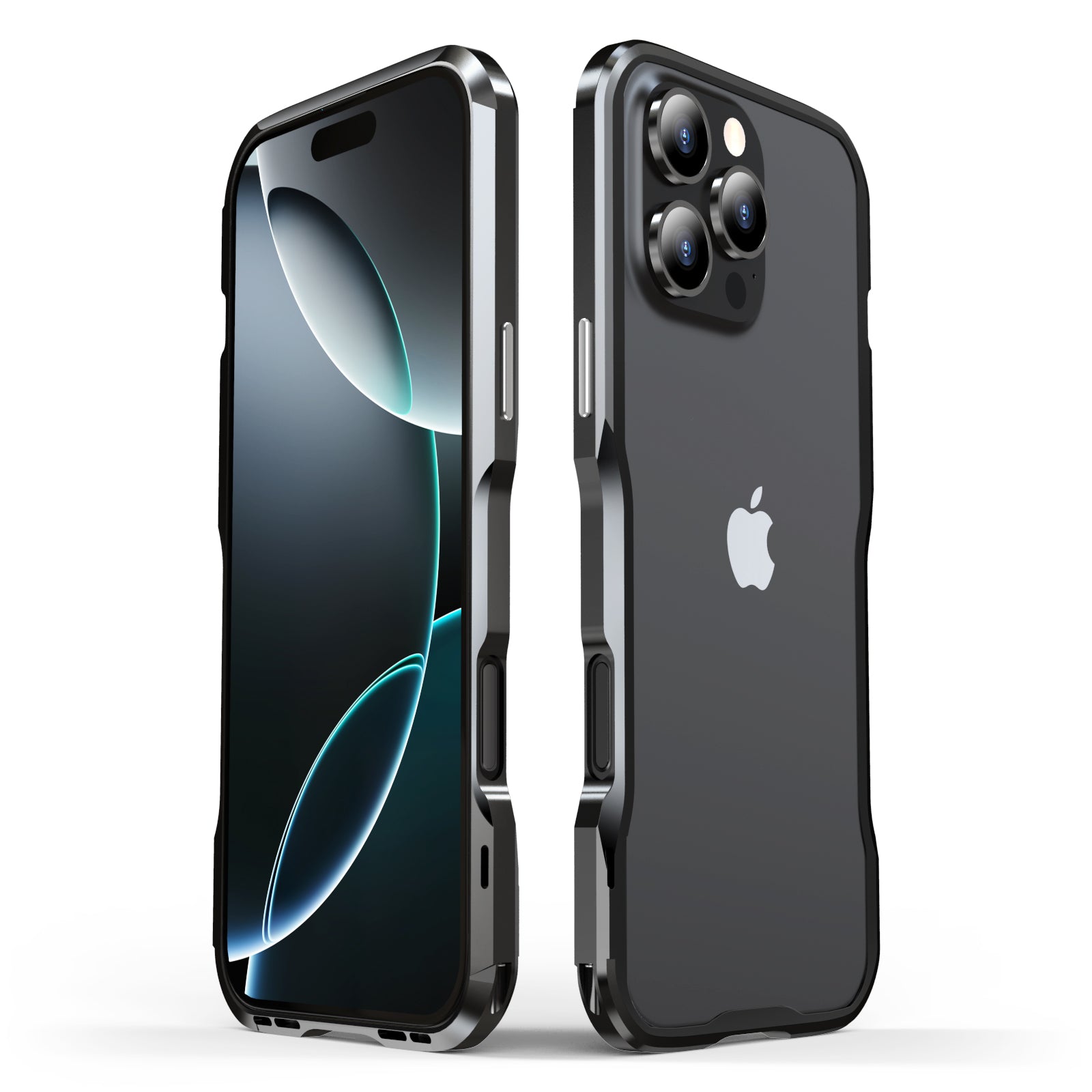 Metal Frame Bumper iPhone Case – Aluminum Detachable Heat Dissipation Cover for iPhone Models, Sleek and Durable Protection