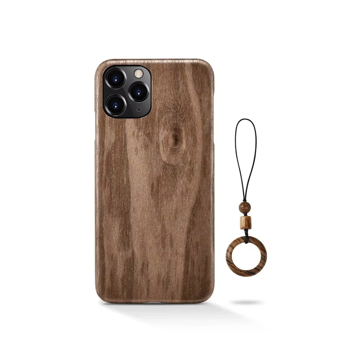 Premium Apple iPhone Case, MagSafe Compatible, Camera Lens Protection, Screen Protection, Ultra Thin, Shockproof, Magnetic, Full All Around Protection, Natural Bamboo Wood Cover
