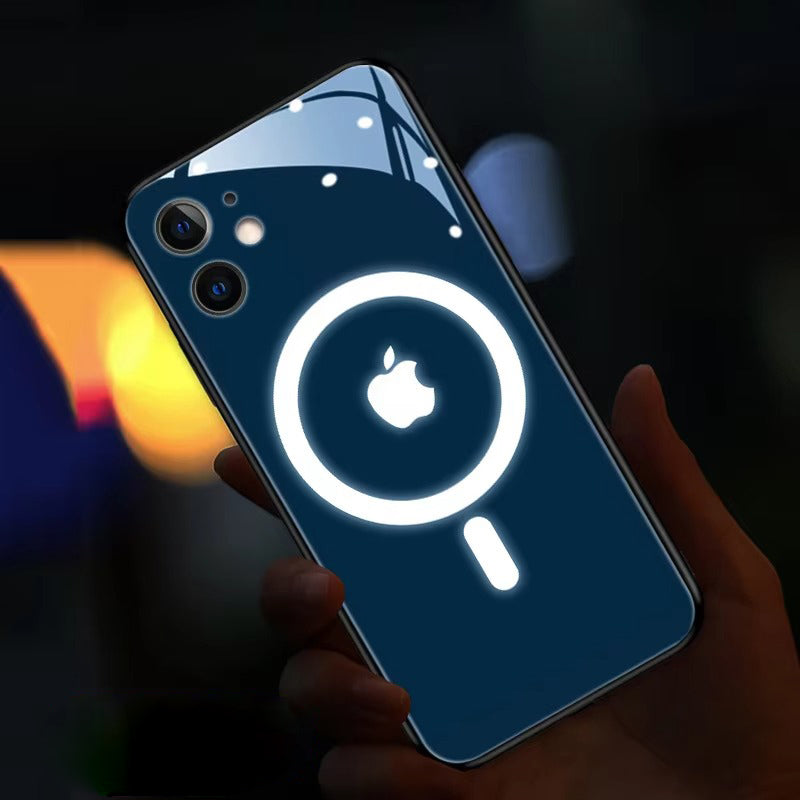 Premium Apple iPhone Case, MagSafe Compatible, Camera Lens and Screen Protection, Ultra Thin, Shockproof, Magnetic, Full All Around Protection, Flash Call LED Cover