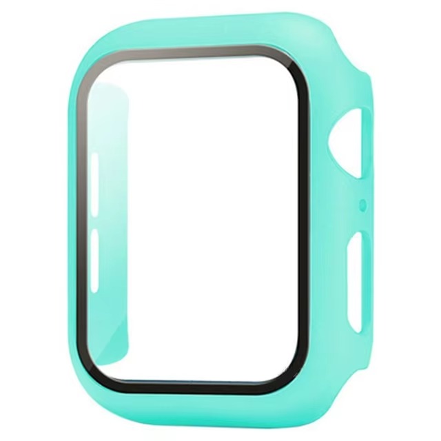 Premium Glass Screen Protector with Case Cover – Full Coverage Shockproof Protective Shell for 38mm to 45mm Smartwatch
