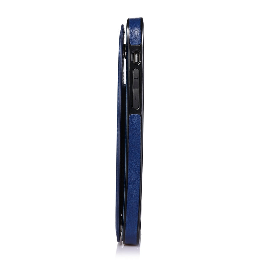 Luxury PU Leather Wallet iPhone Case – Kickstand, Card Holder Slots, Elegant Magnetic Closure for iPhone Models