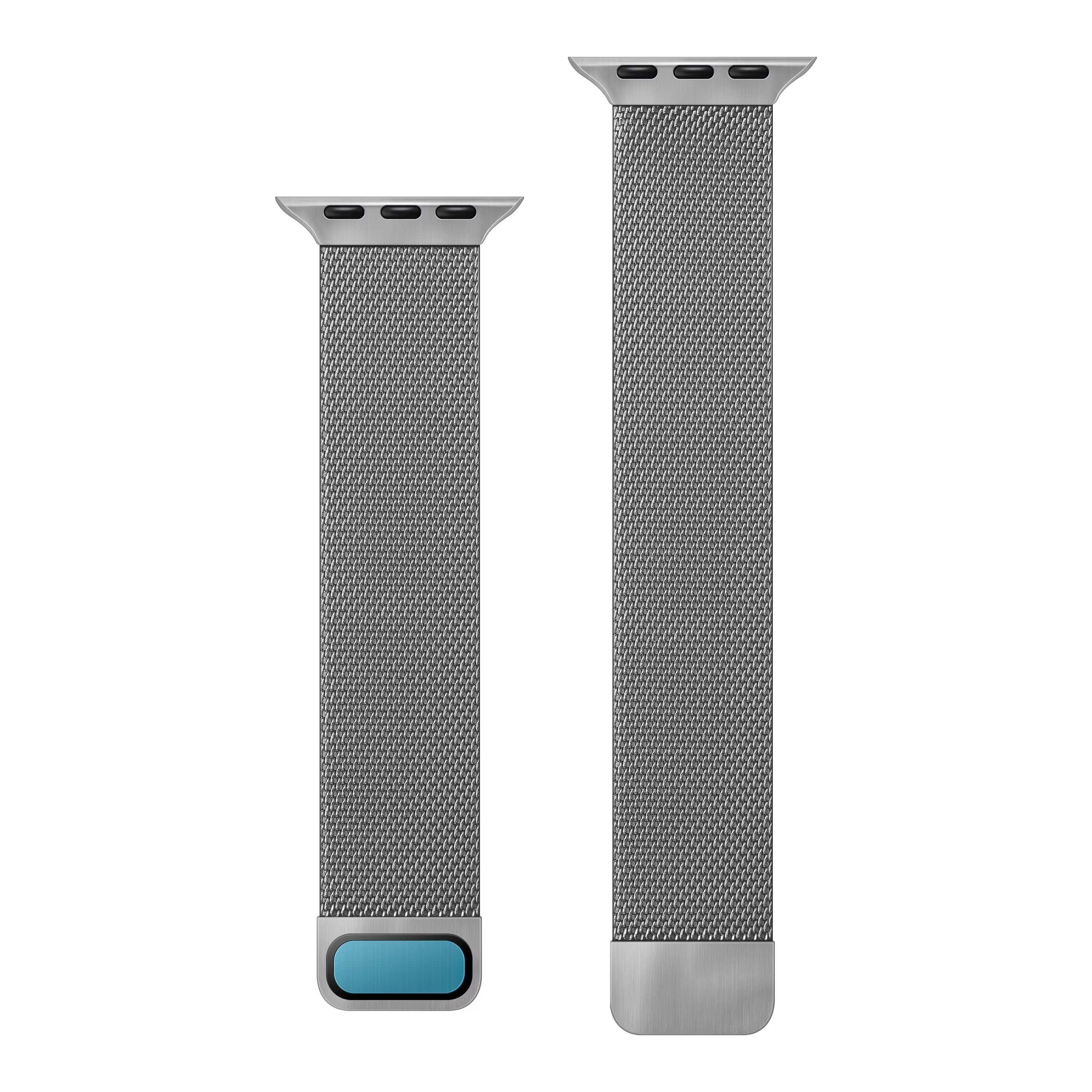 Luxury Magnetic Stainless Steel Watch Band – Adjustable Milanese Loop , Slim Metal Bracelet for 40–49mm Smartwatches