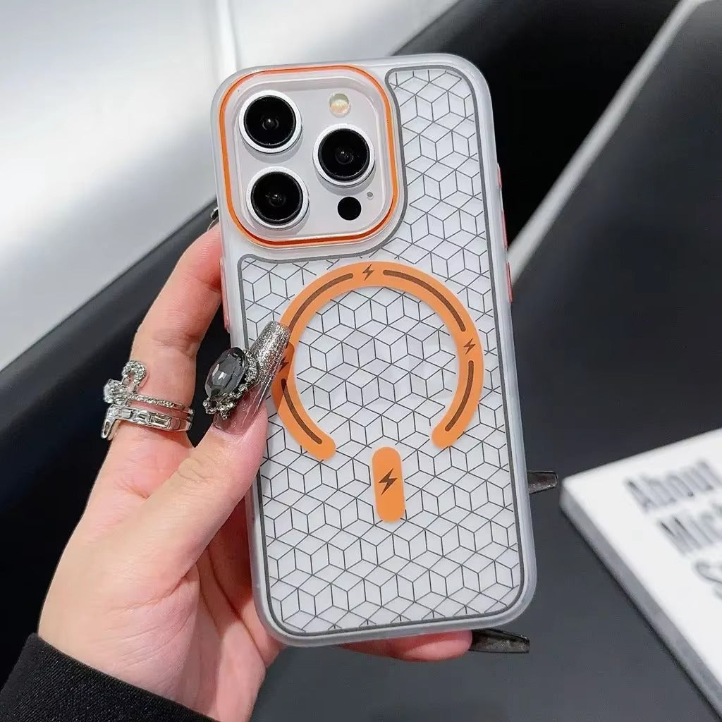 High Quality Apple iPhone Case Camera  & Screen Protection, Ultra Thin Shockproof Magnetic Full All Around Protection Cover 