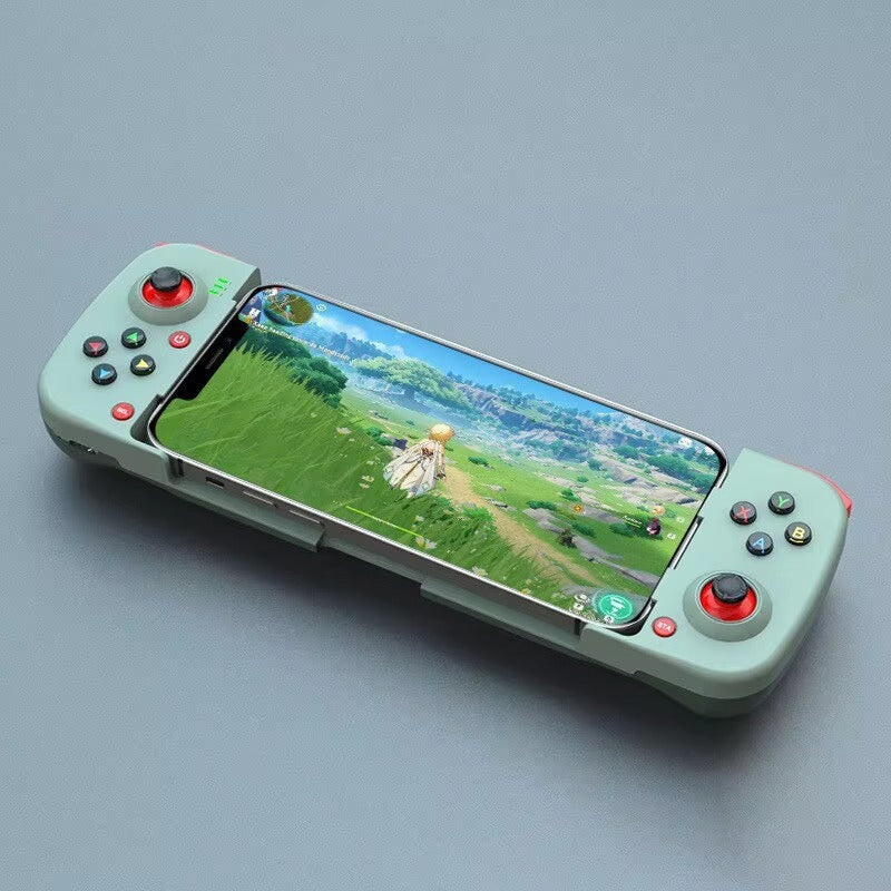 High Quality Wireless Game Controller for iPhone, Stretchable Bluetooth Gamepad, Direct-Connect Mobile Gaming Joystick for Apple Devices
