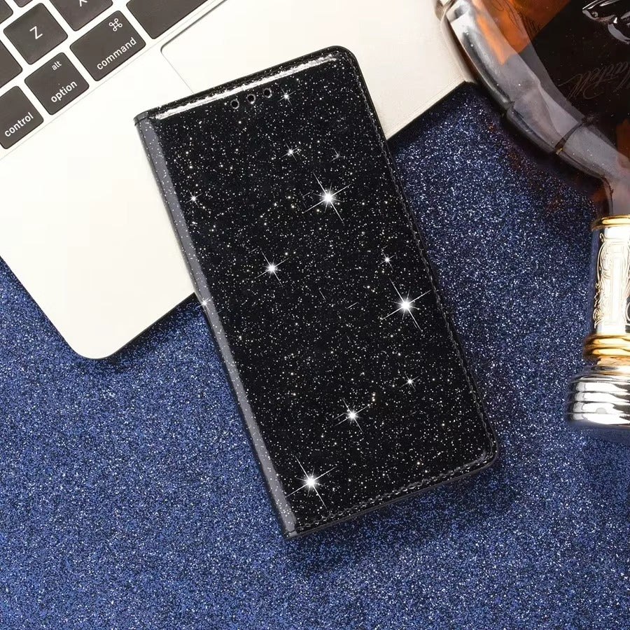 Luxury Apple iPhone Case, MagSafe Compatible, Camera Lens and Screen Protection, Ultra Thin, Shockproof, Magnetic, Full All Around Protection, Bling Wallet Leather Cover
