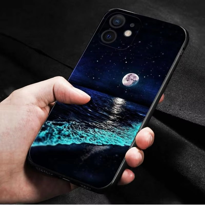 Luxury Apple iPhone Case, MagSafe Compatible, Camera Lens Protection, Screen Protection, Ultra Thin, Shockproof Cover 