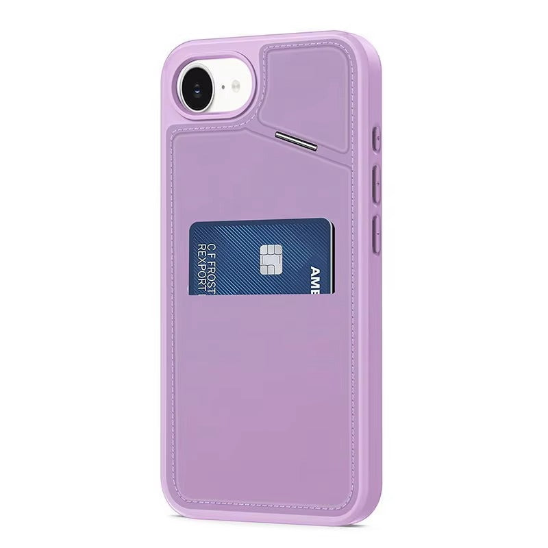Premium Apple iPhone Case, MagSafe Compatible, Camera Lens and Screen Protection, Ultra Thin, Shockproof, Magnetic, Full All Around Protection, 3-in-1 Business Card Cover