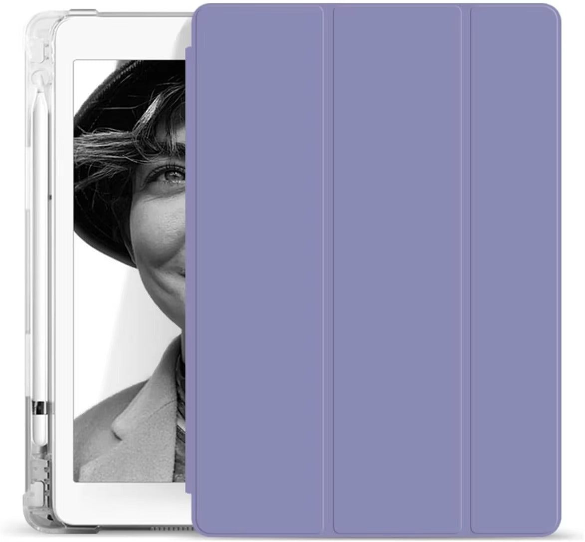 High Quality iPad Case with Pencil Holder Magnetic Cover, Auto Sleep/Wake, Compatible with 10.2", 10.5", 10.9", 11" Tablets