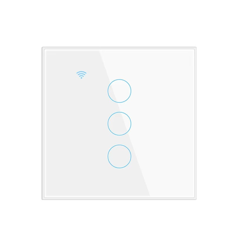 High Quality Smart WiFi Light Switch for iPhone, No Neutral Wire Required, Touch Sensor Wall Switch with App Control and Apple Home Compatibility