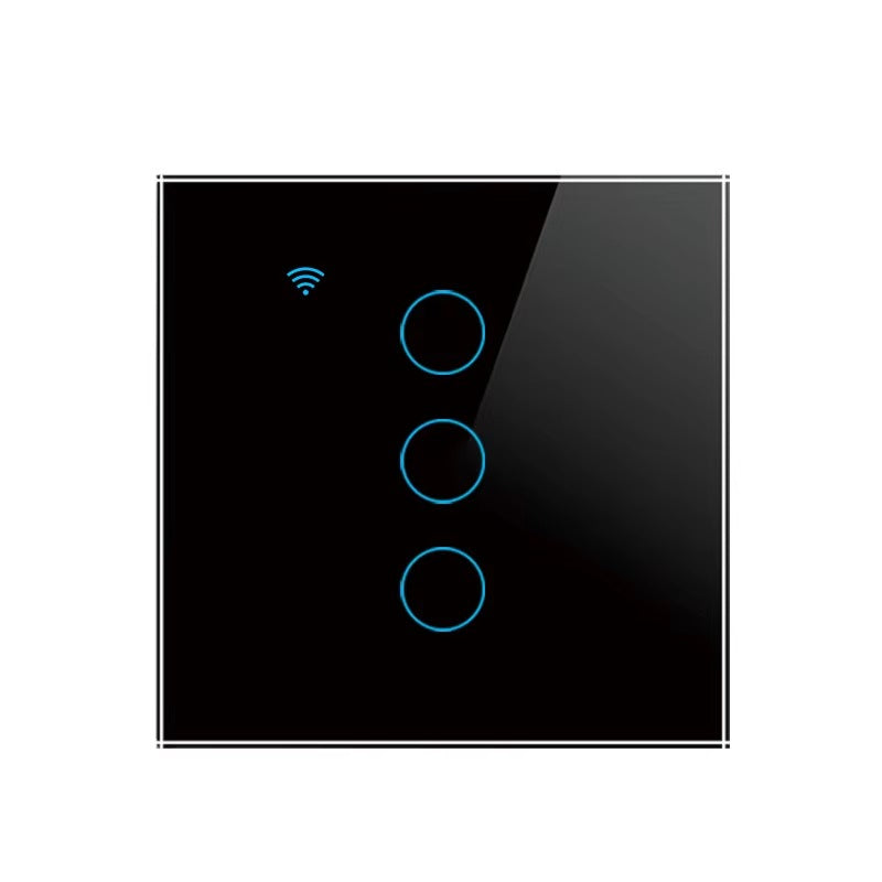 High Quality Smart WiFi Light Switch for iPhone, No Neutral Wire Required, Touch Sensor Wall Switch with App Control and Apple Home Compatibility