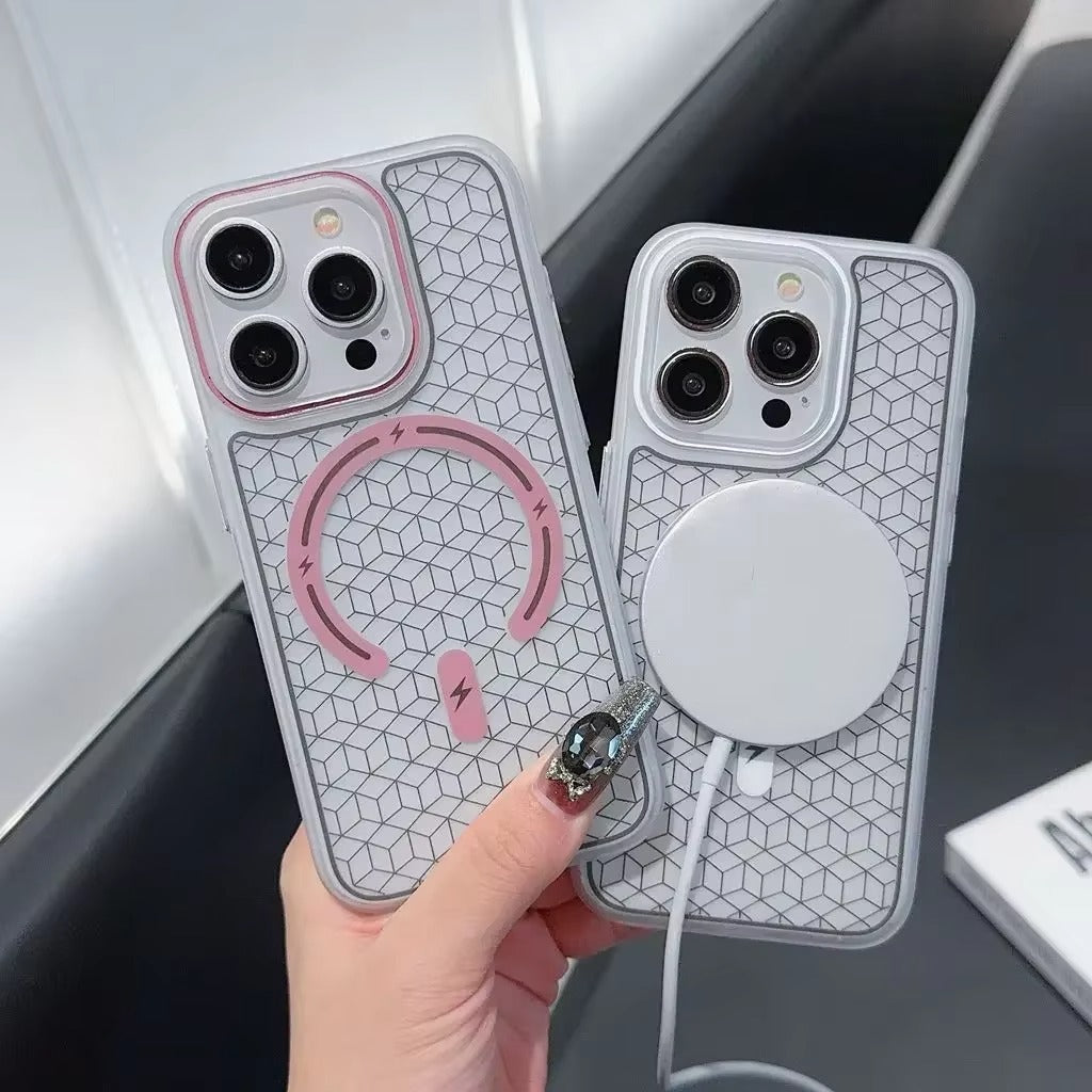 High Quality Apple iPhone Case Camera  & Screen Protection, Ultra Thin Shockproof Magnetic Full All Around Protection Cover 