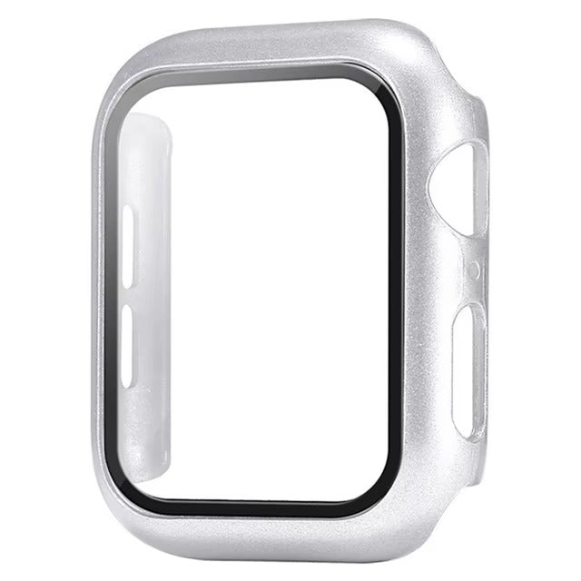 Premium Glass Screen Protector with Case Cover – Full Coverage Shockproof Protective Shell for 38mm to 45mm Smartwatch