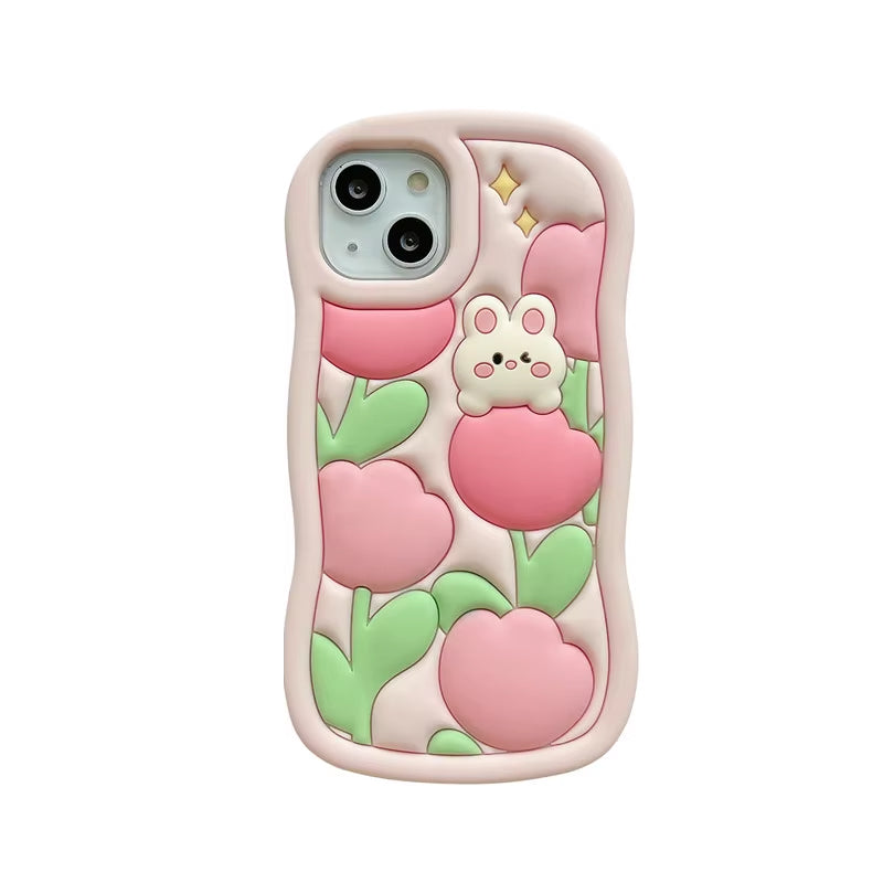 Premium Apple iPhone Case, MagSafe Compatible, Camera Lens and Screen Protection, Ultra Thin, Shockproof, Magnetic, Full All Around Protection, 3D Cartoon Kid Gift Cover