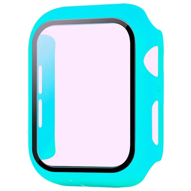 Premium Glass Screen Protector with Case Cover – Full Coverage Shockproof Protective Shell for 38mm to 45mm Smartwatch