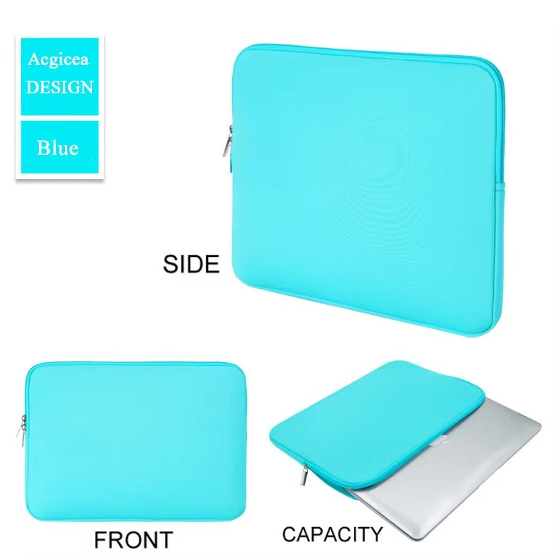 Premium Soft Laptop Bag for Notebook, MacBook Air, Pro, Retina – Protective Sleeve Case for 11, 12, 13, 14, 15, 15.6 Inch Computers, Slim and Lightweight
