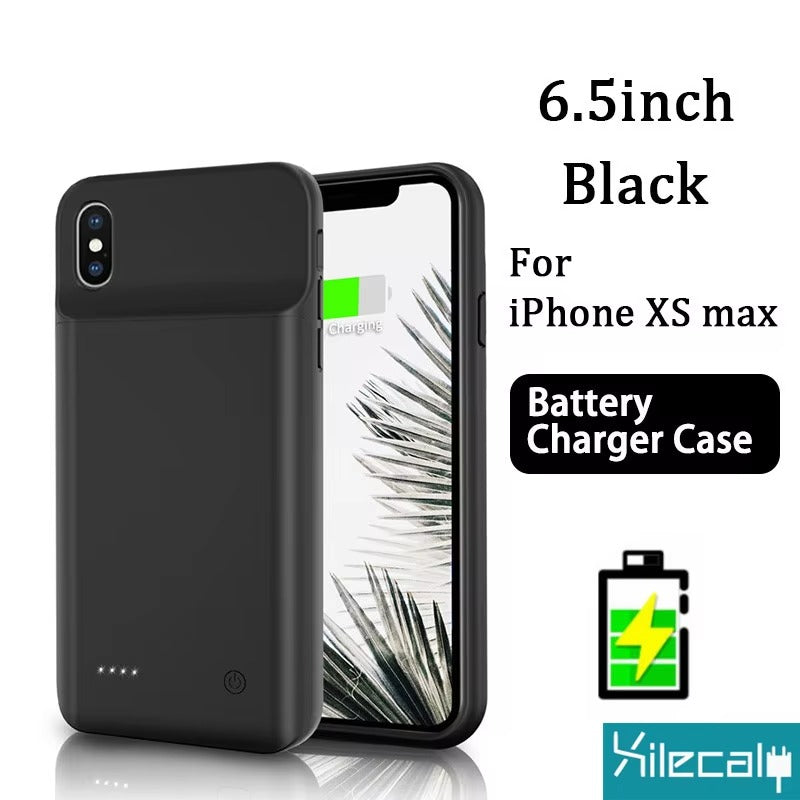 High Capacity Apple iPhone Case MagSafe Compatible, Camera Lens & Screen Protection, Ultra Thin Shockproof Magnetic Full All Around Protection Charging Cover with Built-In Battery