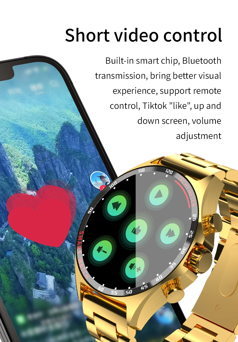 Robust Outdoor Smartwatch for iPhone – NFC Access Control, GPS Positioning, Compass, 400mAh Battery, IP68 Waterproof Fitness & Health Tracker for Men