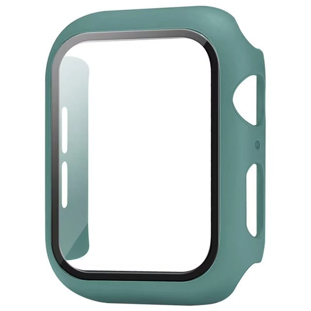 Premium Glass Screen Protector with Case Cover – Full Coverage Shockproof Protective Shell for 38mm to 45mm Smartwatch