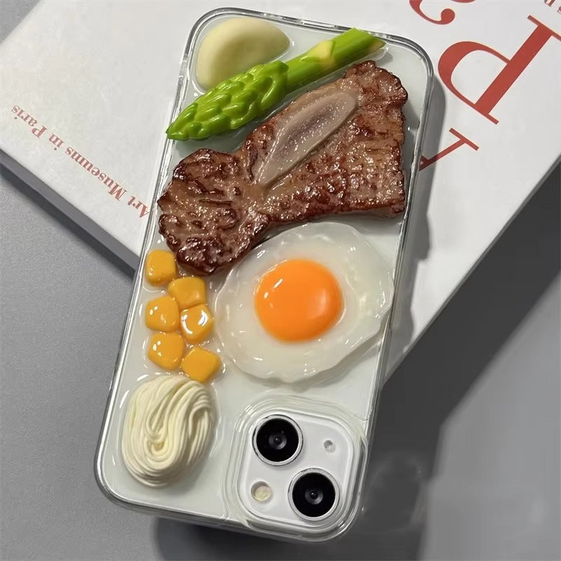 Premium Apple iPhone Case, MagSafe Compatible, Camera Lens and Screen Protection, Ultra Thin, Shockproof, Magnetic, Full All Around Protection, 3D Vegetable Clear Cover