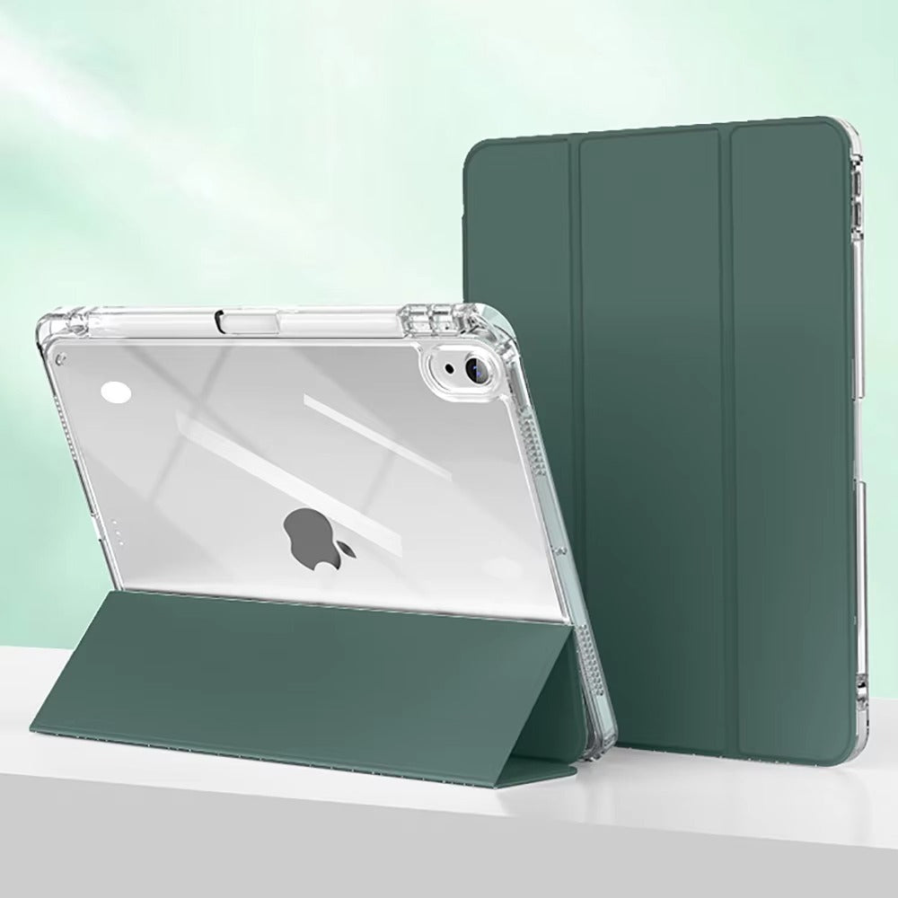 Premium iPad Case with Pencil Holder – Magnetic Protective Cover with Auto Sleep/Wake and Kickstand, Fits 10.2", 11", 12.9", and 13" Tablet Sizes
