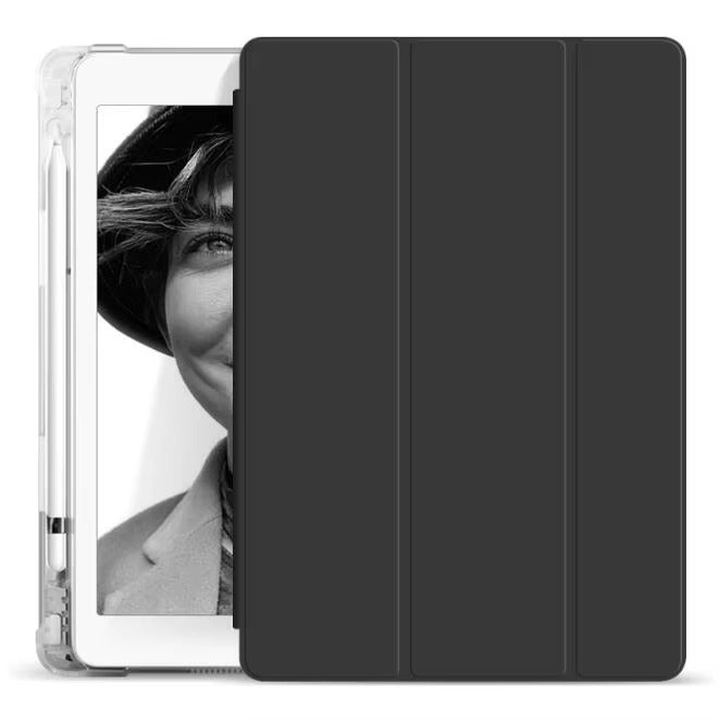 High Quality iPad Case with Pencil Holder Magnetic Cover, Auto Sleep/Wake, Compatible with 10.2", 10.5", 10.9", 11" Tablets