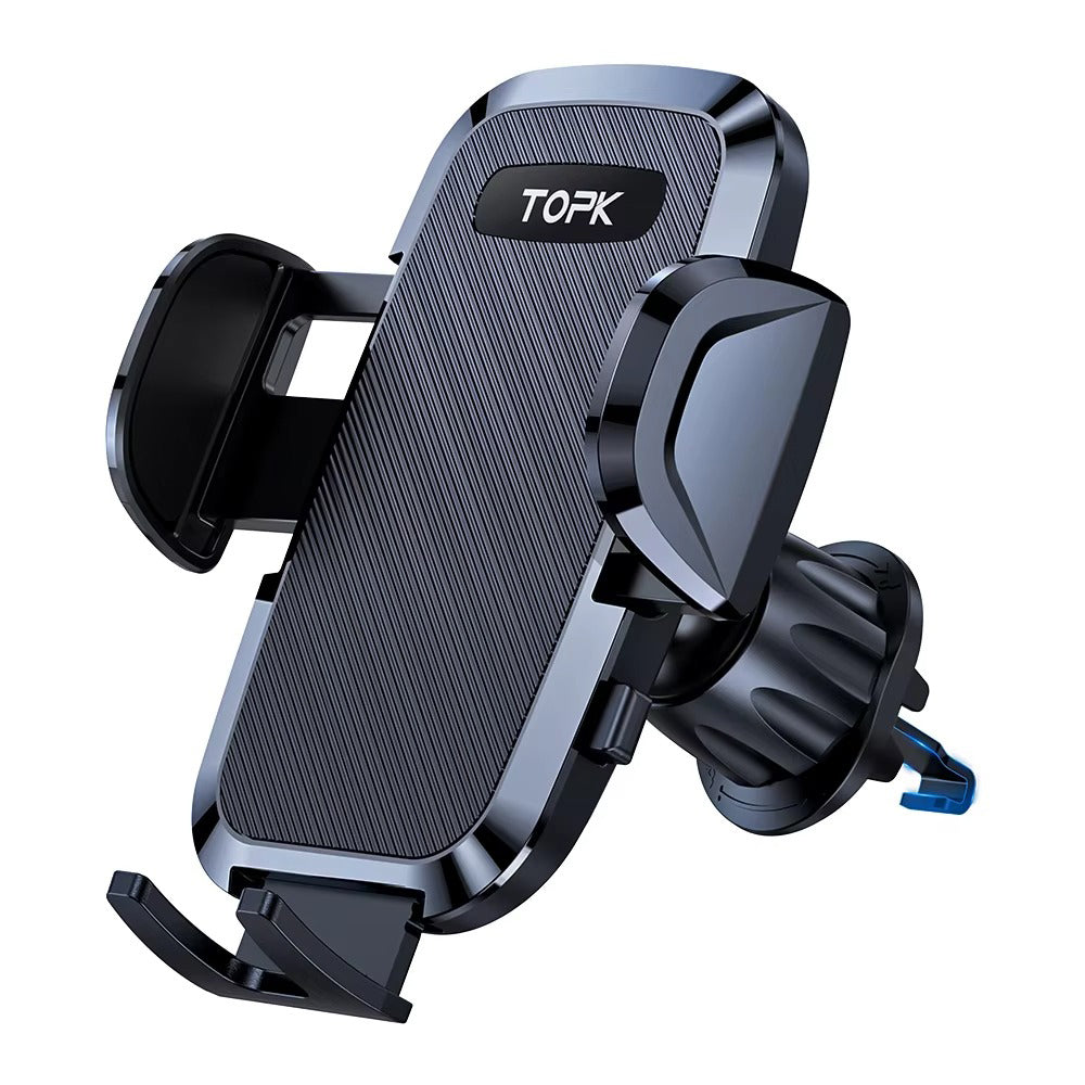 High Quality Universal Car Phone Holder – 360° Rotating Vent Mount with Hook Clip,  Apple iPhone Devices