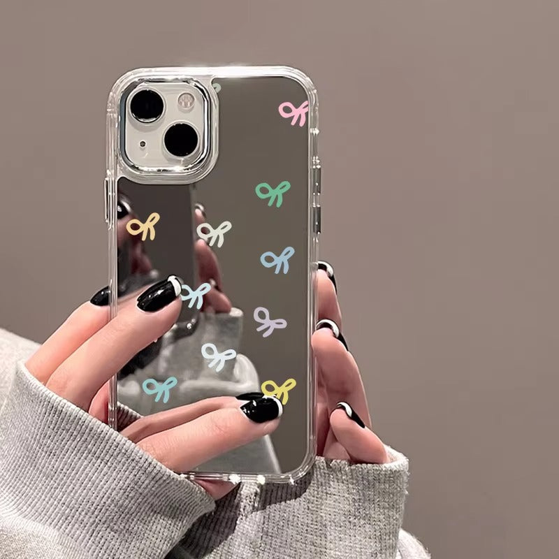 Premium Apple iPhone Case, MagSafe Compatible, Camera Lens and Screen Protection, Ultra Thin, Shockproof, Magnetic, Full All Around Protection, Plating Mirror Soft Cover