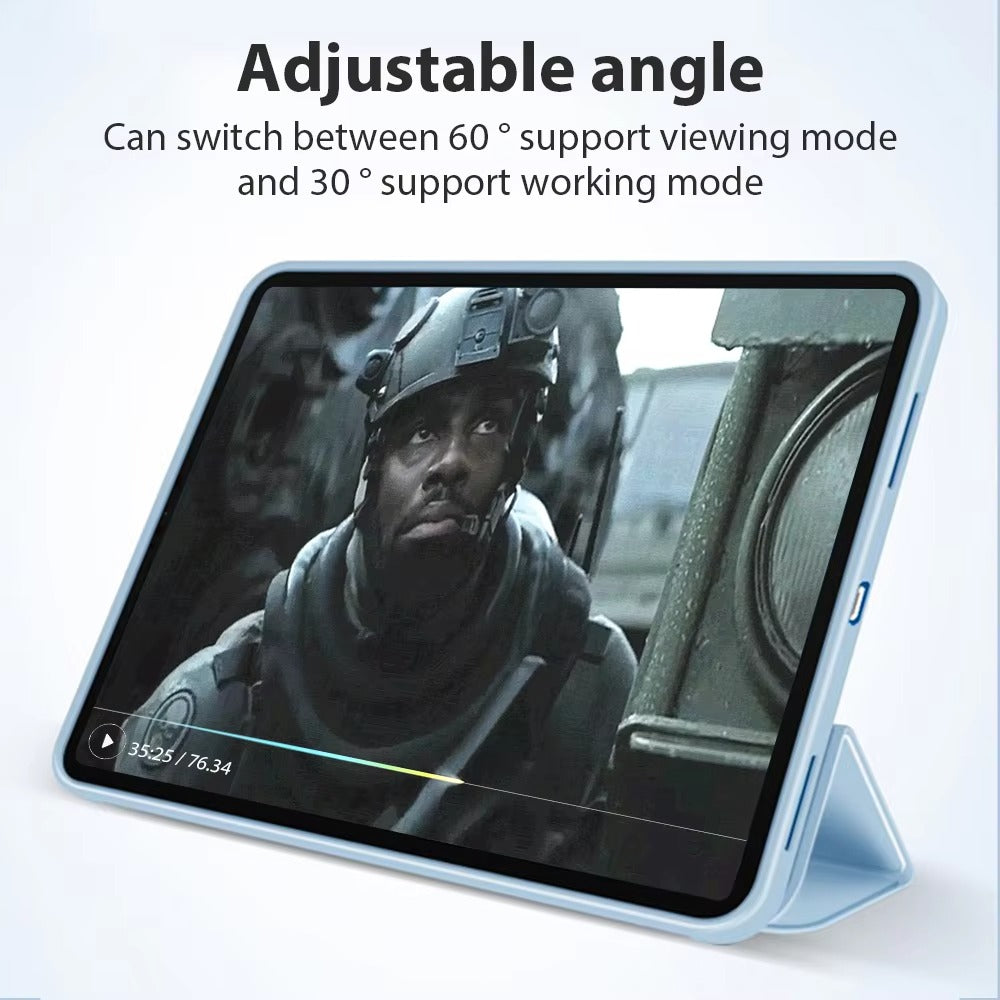 Premium Protective iPad Case – Slim, Magnetic Cover with Pencil Holder, Auto Sleep/Wake, Stand Support, Compatible with 10.2", 11", 12.9", 13" Tablets
