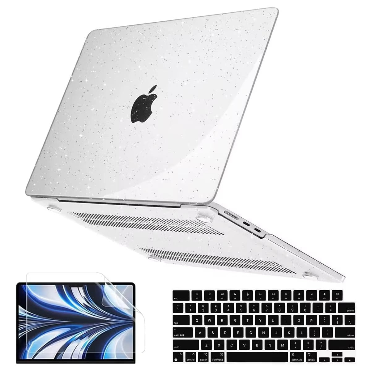 Premium Hard Shell Case for MacBook Air 13.6, 15 M1, M2 and Pro 13, 14, 16 – Slim, Protective Laptop Cover for Apple Notebook, Scratch-Resistant and Lightweight