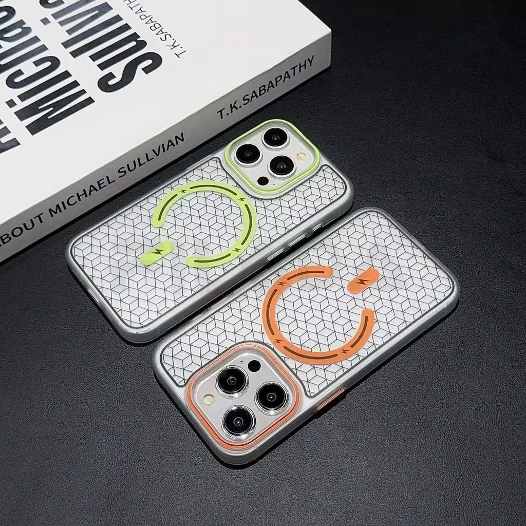 High Quality Apple iPhone Case Camera  & Screen Protection, Ultra Thin Shockproof Magnetic Full All Around Protection Cover 