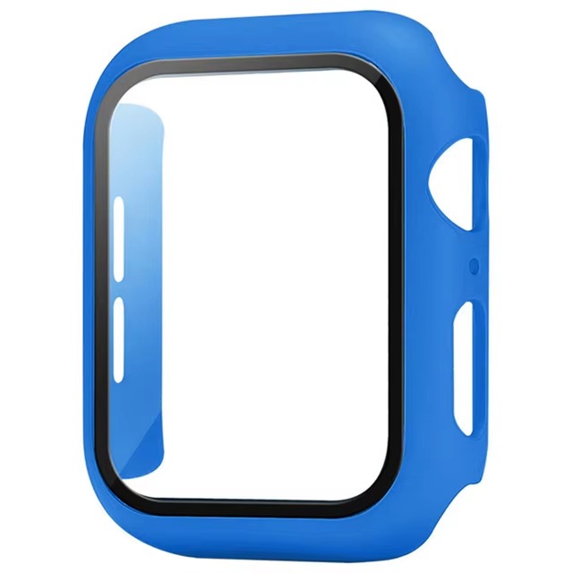 Premium Glass Screen Protector with Case Cover – Full Coverage Shockproof Protective Shell for 38mm to 45mm Smartwatch
