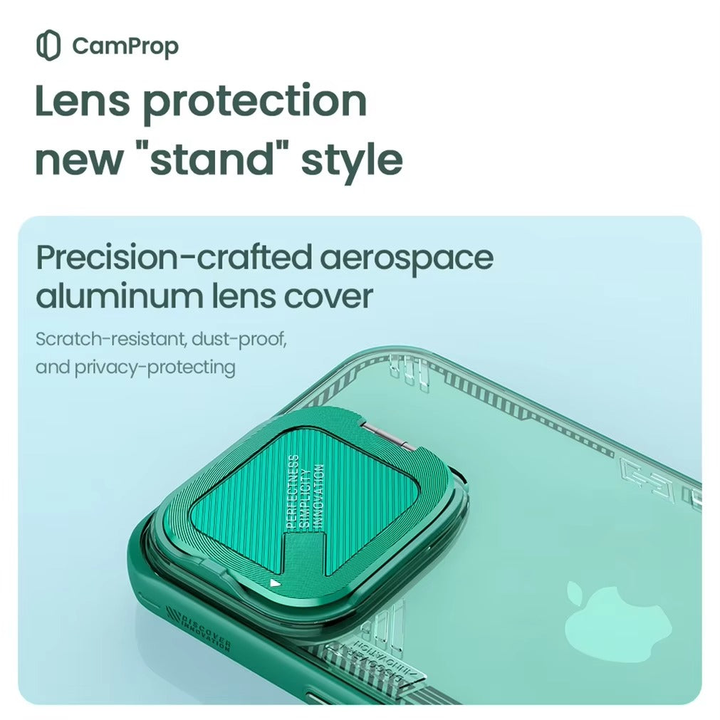 High Quality Apple iPhone Case Ultra Thin Shockproof Magnetic Full All Around Protection Cover with Transparent Holder Design
