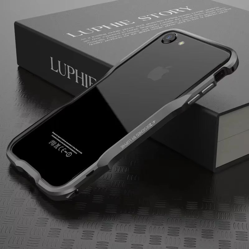 Luxury Apple iPhone Case, MagSafe Compatible, Camera Lens & Screen Protection, Ultra Thin, Shockproof, Magnetic Full All Around Cover – Aviation Aluminum Metal Frame Bumper Case with Sleek Protective Design