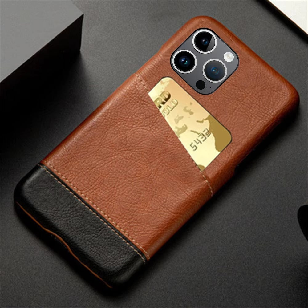 Luxury Apple iPhone Case, MagSafe Compatible, Camera Lens and Screen Protection, Ultra Thin, Shockproof, Magnetic, Full All Around Protection, Slim Leather Wallet Cover