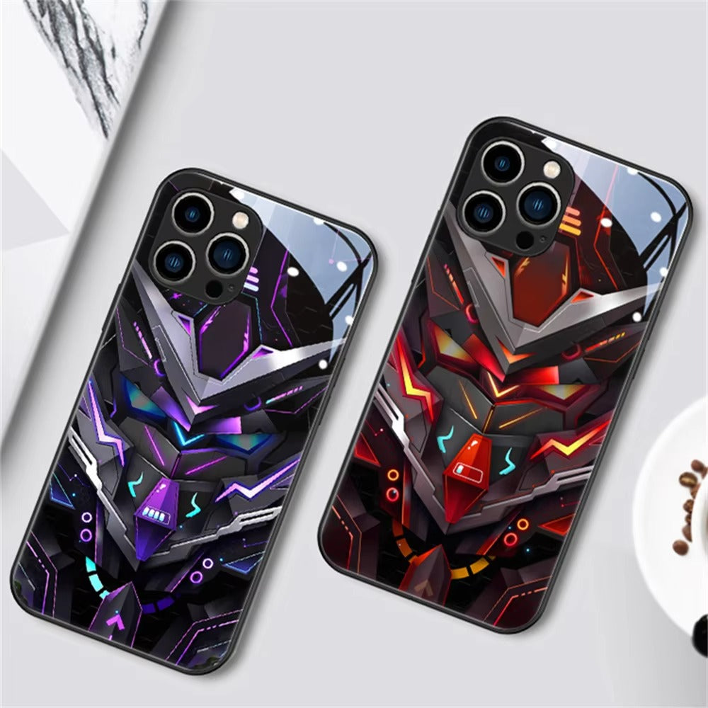 Premium Apple iPhone Case, MagSafe Compatible, Camera Lens and Screen Protection, Ultra Thin, Shockproof, Magnetic, Full All Around Protection, LED Glowing Armor Cover