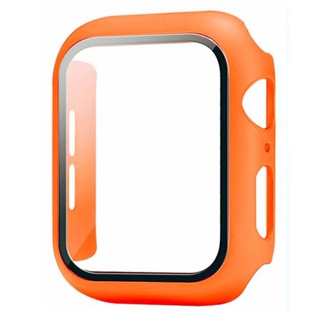 Premium Glass Screen Protector with Case Cover – Full Coverage Shockproof Protective Shell for 38mm to 45mm Smartwatch