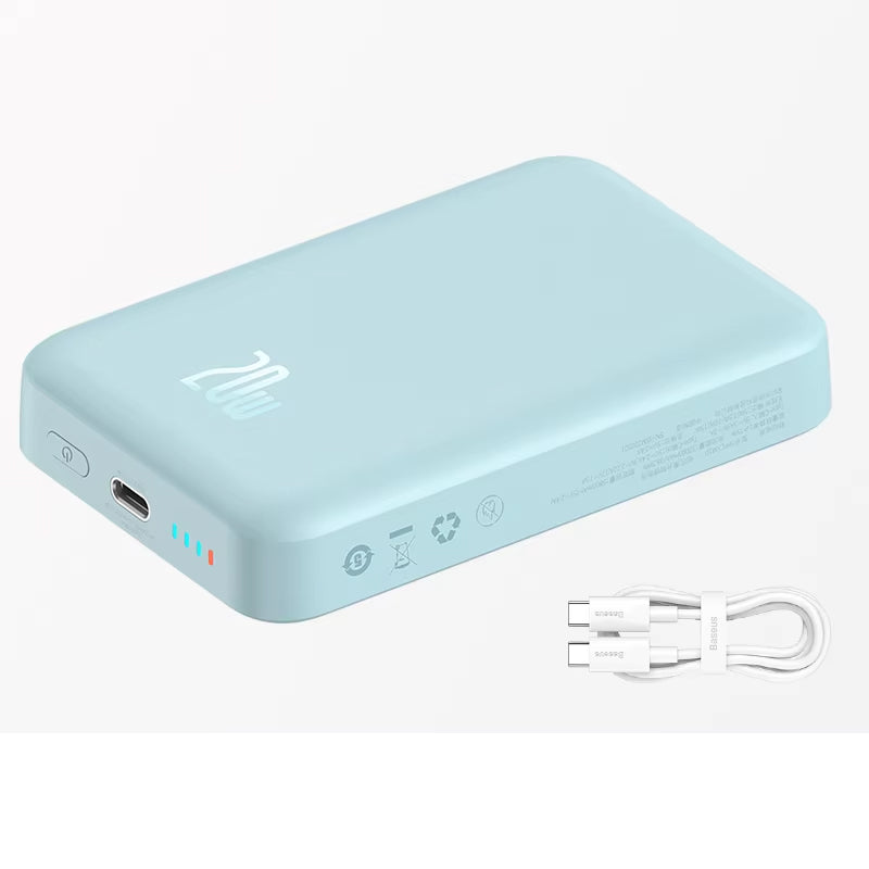 Premium, Magnetic Wireless Power Bank, 10000mAh – Mini Fast Charging Battery Pack with Auto-Wake, for iPhone