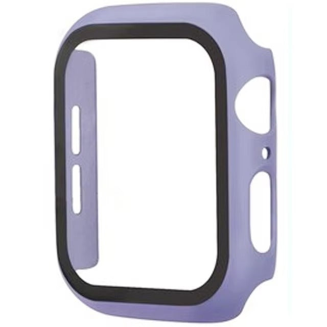 Premium Glass Screen Protector with Case Cover – Full Coverage Shockproof Protective Shell for 38mm to 45mm Smartwatch