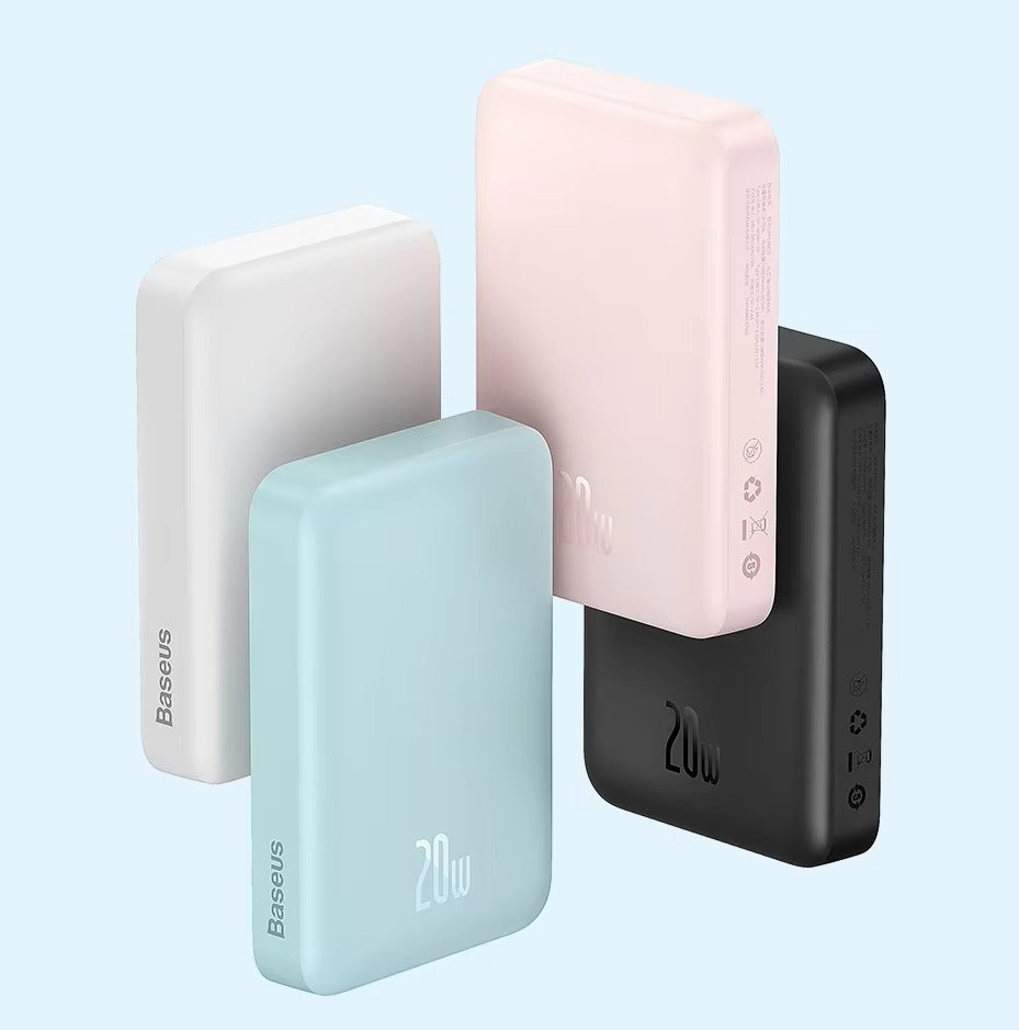 Premium, Magnetic Wireless Power Bank, 10000mAh – Mini Fast Charging Battery Pack with Auto-Wake, for iPhone